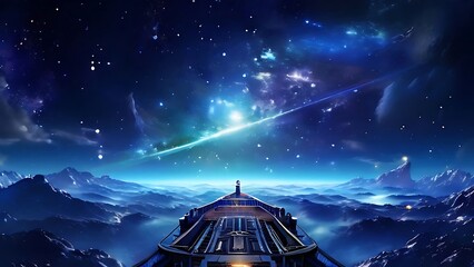 Celestial Cruises: Venturing Across the Cosmos and Aquatic Horizons