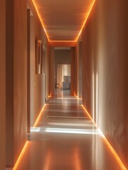  beautiful interior in minimal style