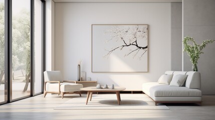  beautiful interior in minimal style