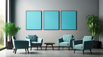  beautiful interior in minimal style
