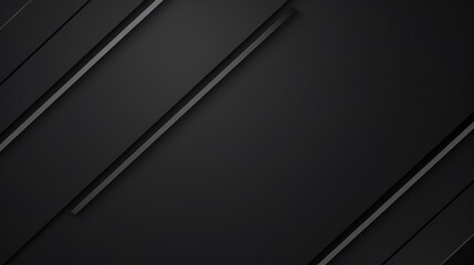 sleek black diagonal stripe design