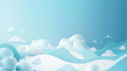 Obraz premium cloud data website background, light blue, use of bright colors