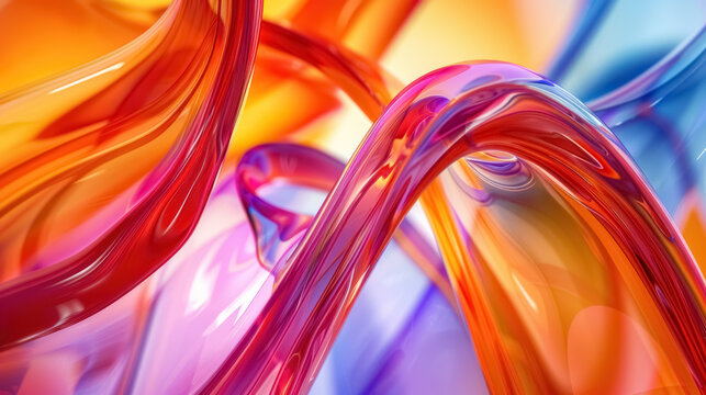 abstract vibrant background with swirling colors in high resolution