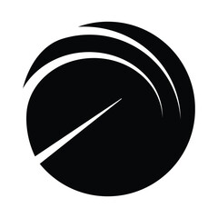 speed meter logo vector