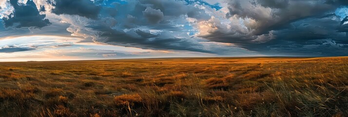 prairies, stretches of flat grassland with moderate temperatures, moderate rainfall, and few trees