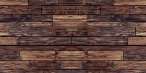 Wall made of multiple wooden boards. Warm and inviting backdrop with natural charm