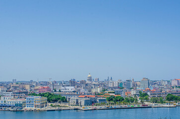 Fototapeta premium view of the city
