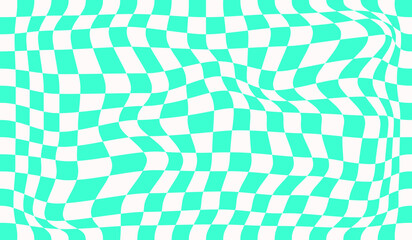 Groovy checkered lilac seamless pattern⁠