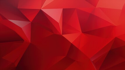 abstract red polygons background top view background - obrazy, fototapety, plakaty