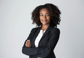 photo of a beautiful african american woman in her late thirties
