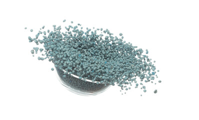 Fertilizer blue chemical accelerate growth fly fall explosion, many tiny ball fertilizer for...