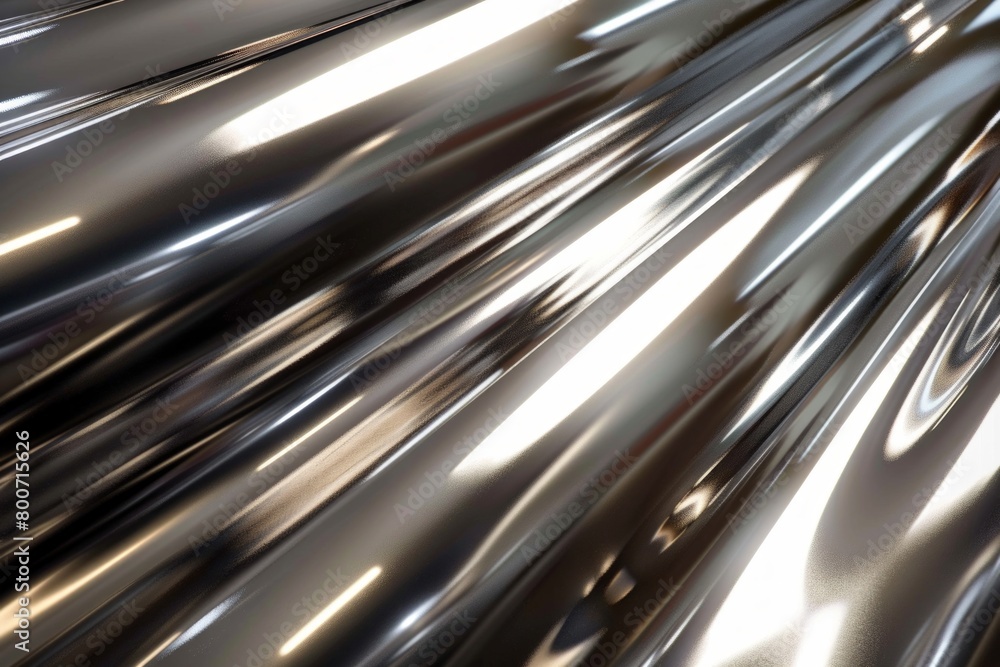 Poster detailed close-up of shiny metallic material adorned with tiny dots. textured surface.