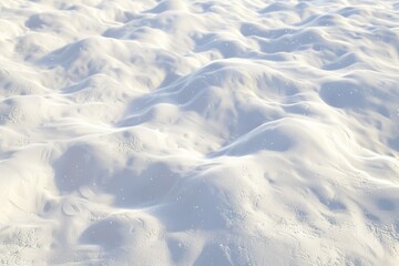 Fototapeta premium Mountain peak blanketed in snow under clear blue sky. Serene alpine vista.