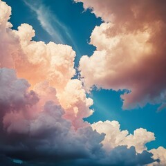 Maternity Backdrop Сlouds