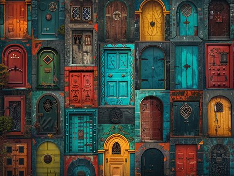 houses in the city