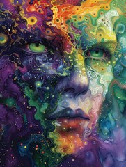 background with space