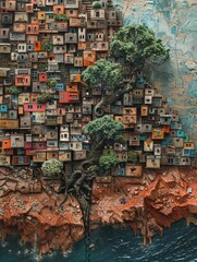 Obraz premium panorama of the city