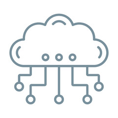 Cloud Computing Icon