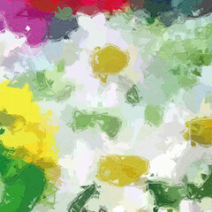 Oil paintings and various flowers, lotus leaves, lotus flowers, and bird landscapes, as well as beautiful mountain ponds