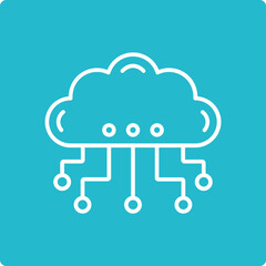 Cloud Computing Icon