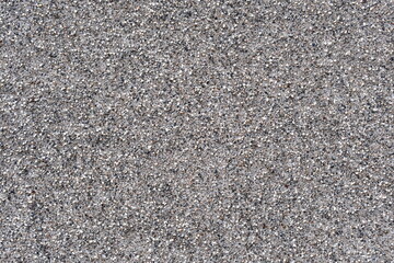 Small pebble concrete siding.