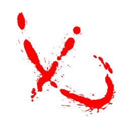 Ink drops and splashes. Blotter spots, paint  splash, liquid paint drip drop splash and ink splatter. Artistic dirty grunge abstract spot. vector Illustration monochrome drip splash.