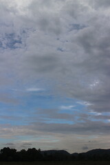 Stormy rain clouds background