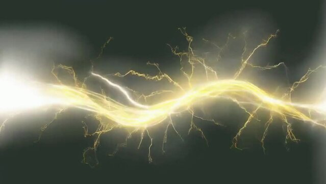 lightning in the dark