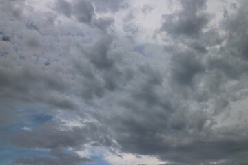 Stormy rain clouds background