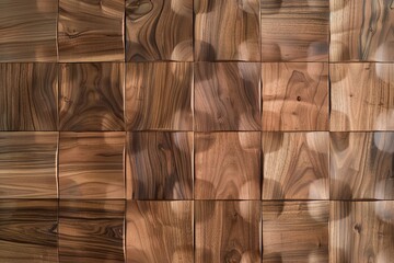 Decorative Walnut Timber: Classic & Modern Wood and Ceramic Elegance