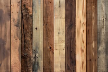 Shades of Brown Decorative Walnut Wood Textures: Vintage, Stripped, Interior Enhancements