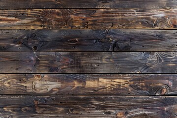 Naklejka premium Rustic Walnut Wood Textures: UI/UX Design Background - Old, Rich Interior Appeal