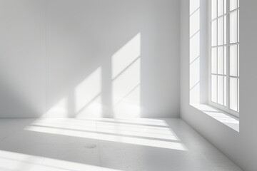 White Elegance: A Minimalistic Contemporary Showcase of Light in a Modern Photography Studio