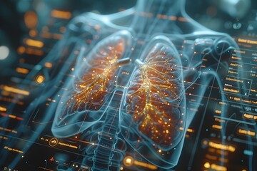 Digital Lungs Visualization: Intricate Medical Technology Enhancing Patient Care