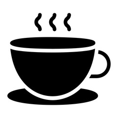 hot drink glyph icon
