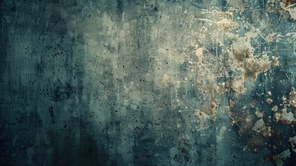 Textured grunge background with blue and rust hues