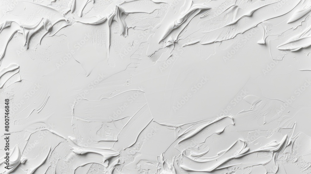 Aufkleber textured white surface with dynamic brushstroke patterns