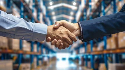 Successful Business Agreement Handshake - Corporate Deal