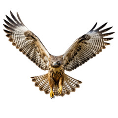 Obraz premium Hawk isolated on transparent background