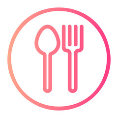 dine gradient icon