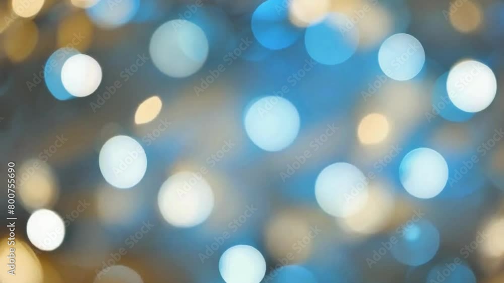 Poster abstract bokeh background