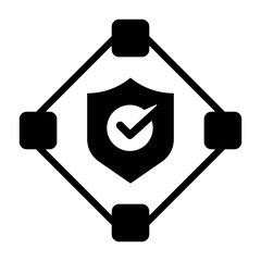 Perimeter Security Icon