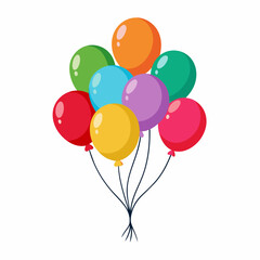 balloons vector white background (13)