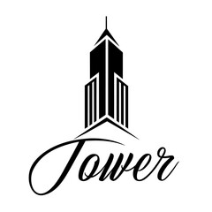 Fototapeta premium Building logo vector art illustration (61)