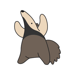 Cute Anteater illustration