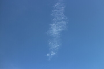 blue sky with beautiful natural white clouds