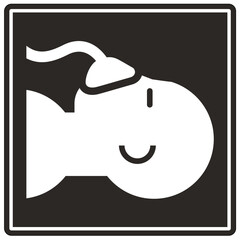 Hospital way finding sign anesthesia