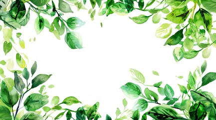 Fototapeta premium green laurel wreath