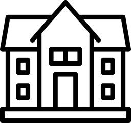 建物のアイコン