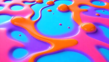 3d liquid background